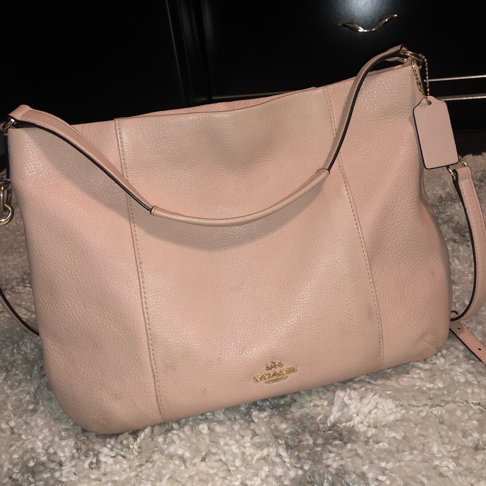 Authentic Coach East/West Isabelle Hobo bag.